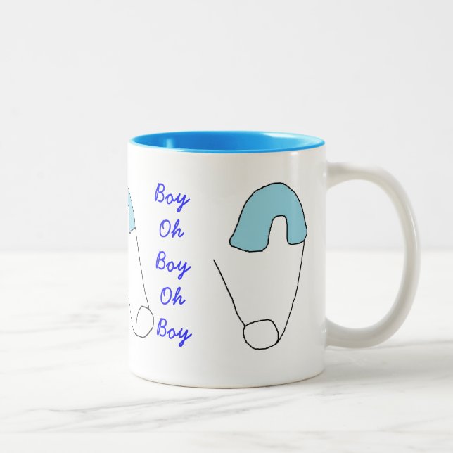 New baby boy mug (Right)