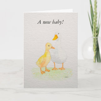 New Baby Card