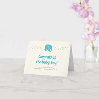 New baby card