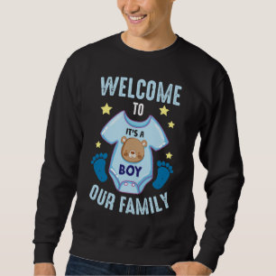 New Baby Gender Reveal It's a Boy Sweatshirt