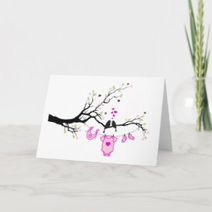 new baby girl, baby shower design invitation