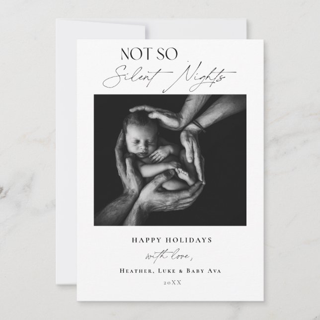 New Baby Holiday Cards (Front)