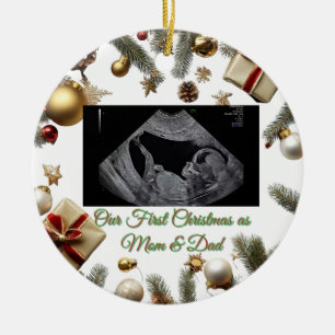 New Baby on the Way Christmas Ornament