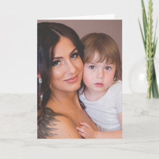 New baby one-upper card