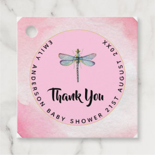 New Baby Photo Thank You Cards Modern Budget Favour Tags