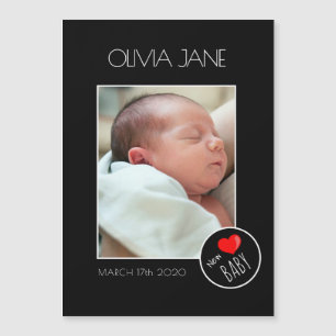 New Baby Photograph Frame - Custom Photo
