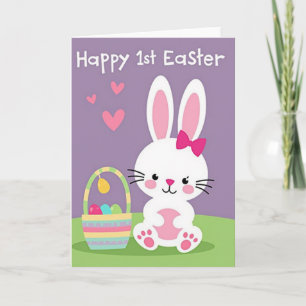 New Baby Rabbit Celebration Card