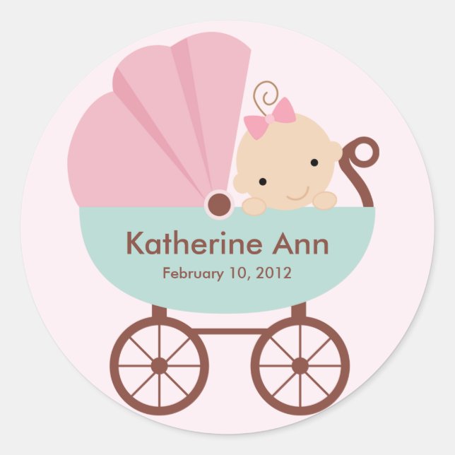 New Baby Sticker (Front)