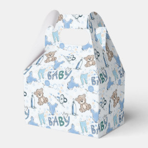 New Baby Teddy Bears Favour Box