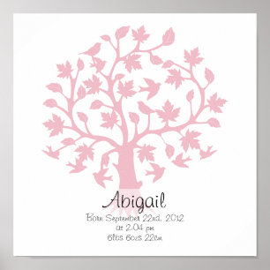 New Baby Tree Of Life 11"x11" Poster Print
