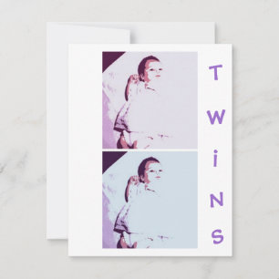 New Baby Twins Announcement