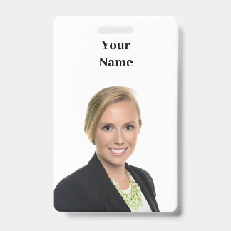 NEW! Badge - Vertical - Custom ID Badge