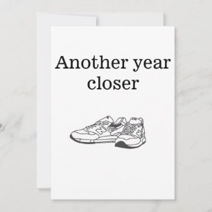 New Balance Birthday Card