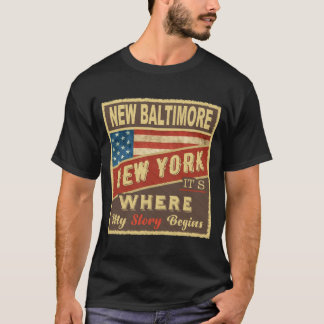 New Baltimore Ny Its Where My Story Begins _1 T-Shirt