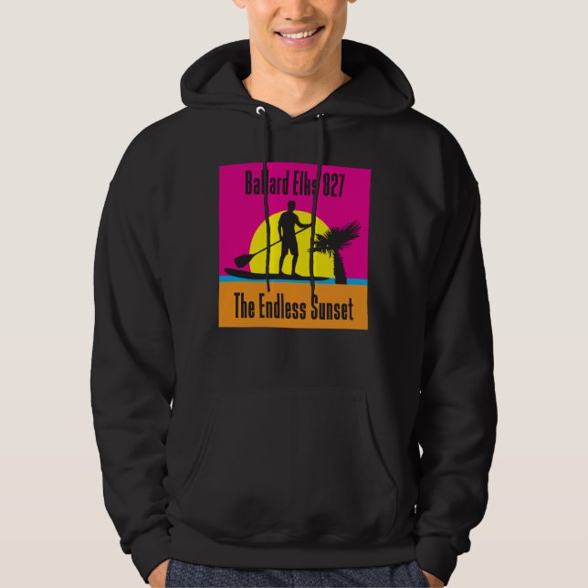 NEW BAR FUNDRAISER Endless Sunset Hoodie (Front)