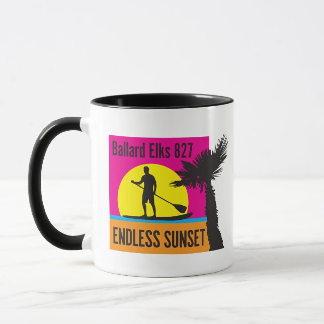 NEW BAR FUNDRAISER Endless Sunset Mug (Left)