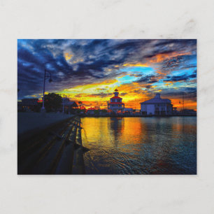 New Basin Canal Lighthouse Postcard