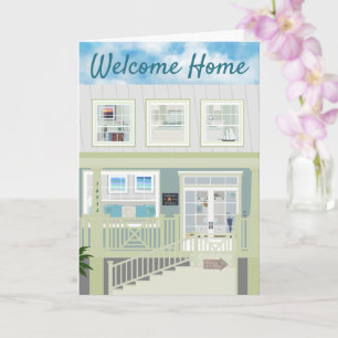 New Beach House Congratulations Card