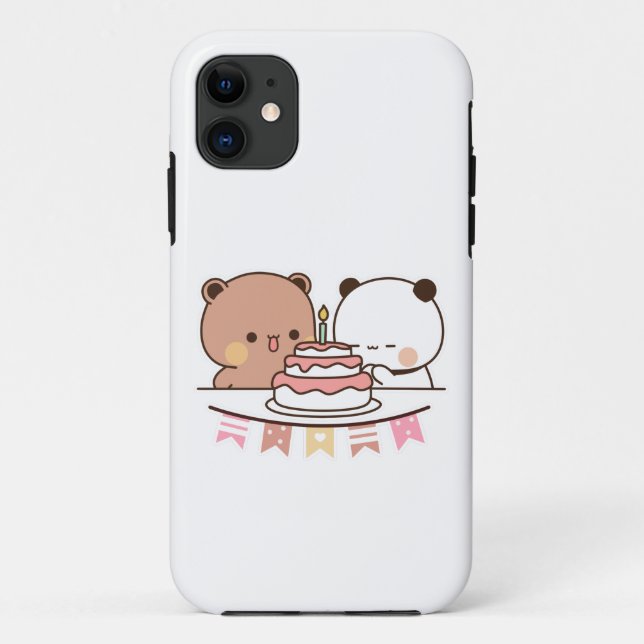 new bear and panda bubu dudu Case-Mate iPhone case (Back)