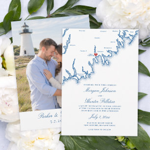 New Bedford MA Map Waypoint Event Centre Wedding Save The Date