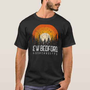 New Bedford Massachusetts MA Vintage 80s Retro T-Shirt