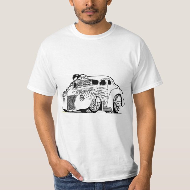 new beetle super power car T-Shirt (Front)