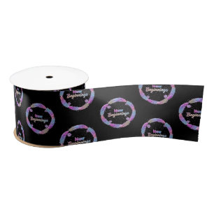 New Beginnings 2027 Satin Ribbon