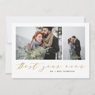 NEW BEGINNINGS BEST YEAR EVER GOLD