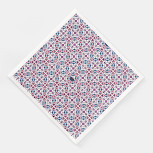 New Beginnings Birthday Pretty Pattern Napkin