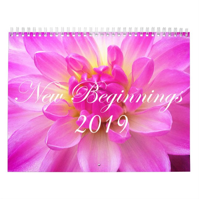 New Beginnings Calendar (Cover)