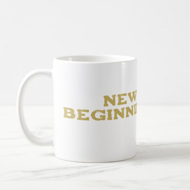 New Beginnings Coffee Mug (Left)