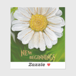 New Beginnings - Daisy flower power