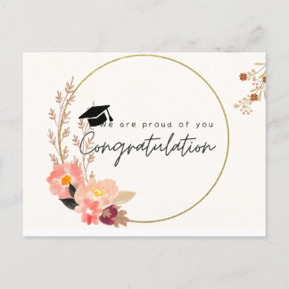 New Beginnings, Endless Possibilities Invitation Postcard