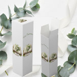 New Beginnings Floral Open Book Wedding Wine Box<br><div class="desc">"Celebrate life's milestone moments with our 'New Beginning' Wine Box, featuring a beautifully illustrated open book adorned with lush floral designs. This Wine Box embodies the essence of new chapters and fresh starts, making it perfect for weddings, anniversaries, or any special occasion that marks a new beginning. The editable template...</div>