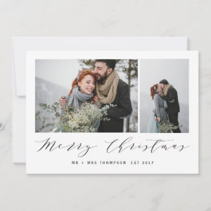 NEW BEGINNINGS MERRY CHRISTMAS HOLIDAY CARD