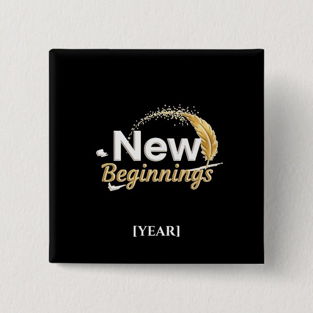 New Beginnings Pin / Pin Nuevos Comienzos (Front)