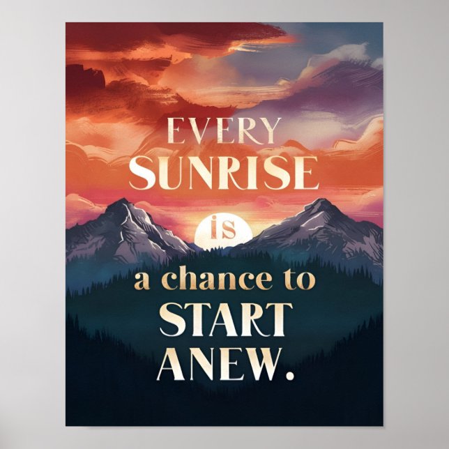 New Beginnings Poster (Front)