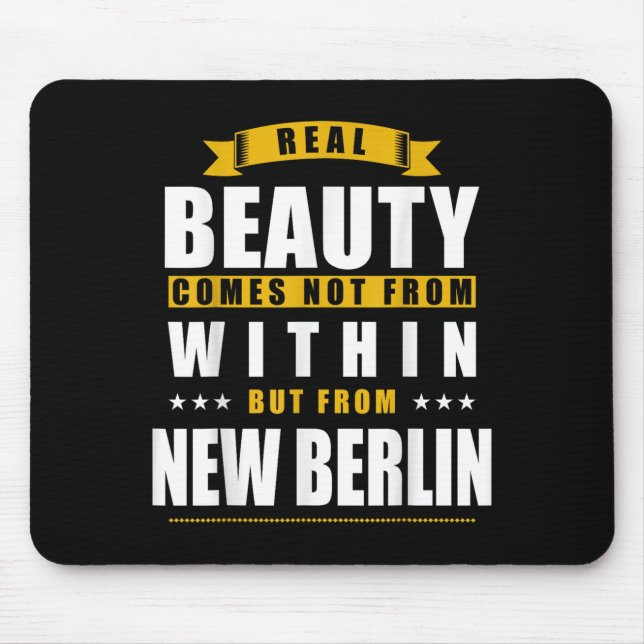 New Berlin - Funny D City Gift  Mouse Pad (Front)