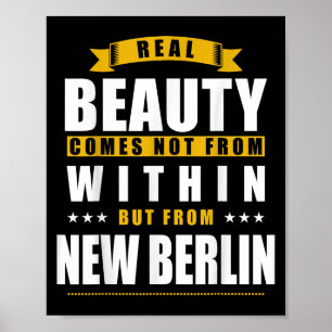 New Berlin - Funny D City Gift Poster