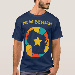 New Berlin Wisconsin Vintage Distressed Souvenir 1 T-Shirt