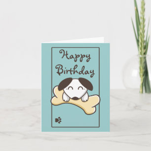New Birthday puppy Card