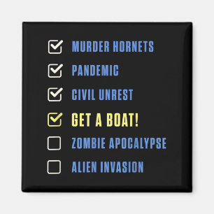 New Boat Owner Funny Celebration Magnet
