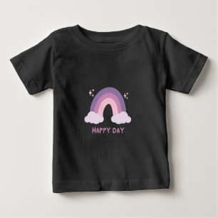 new born baby sweet rainbow happy days desiT-Shirt T-Shirt