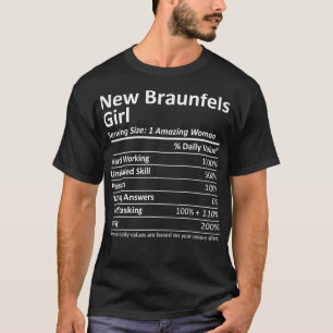 NEW BRAUNFELS L TX TEXAS Funny City Home Roots USA T-Shirt