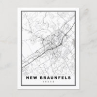 New Braunfels Map