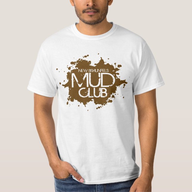 New Braunfels Mud Club Splatter Shirt (Front)