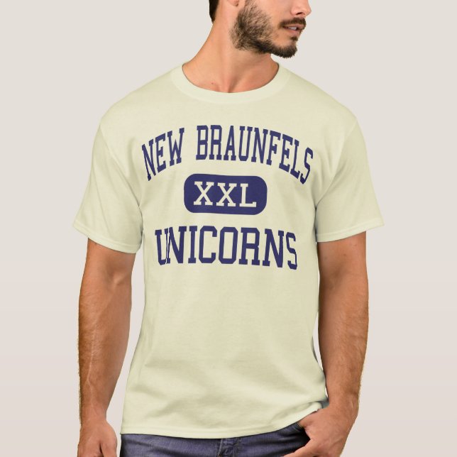 New Braunfels - Unicorns - High - New Braunfels T-Shirt (Front)