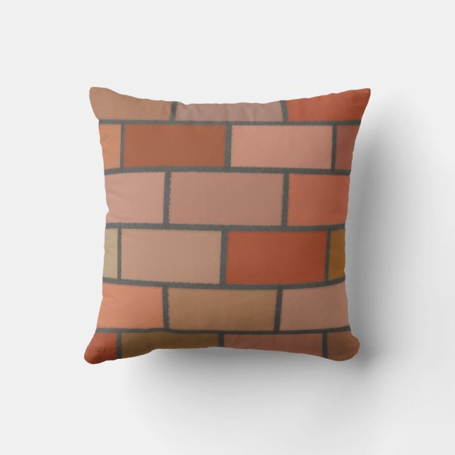 New Brick Wall Design Pattern  Cushion (Back)