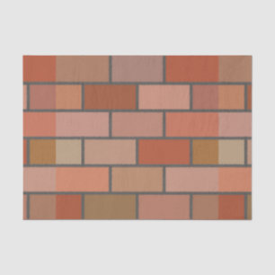 New Brick Wall Design Pattern Tissue Paper