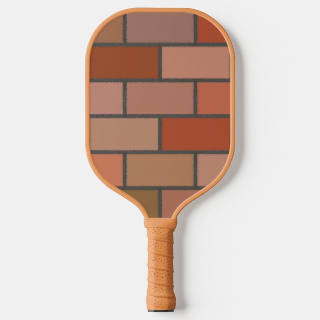 New Brick Wall Design Pickleball Paddle (Front)